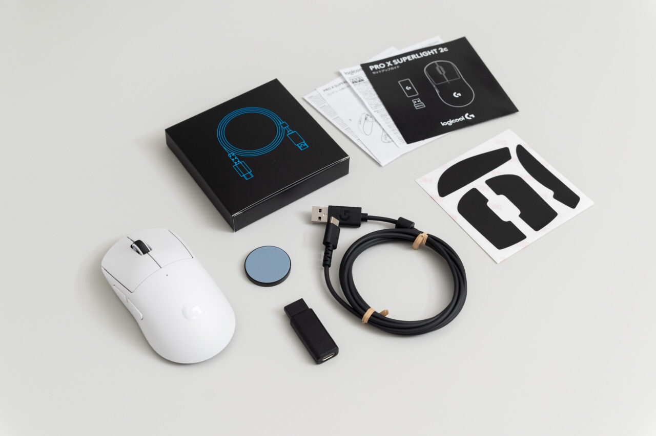Logicool G PRO X SUPERLIGHT 2c レビュー：G PROシリーズ初の