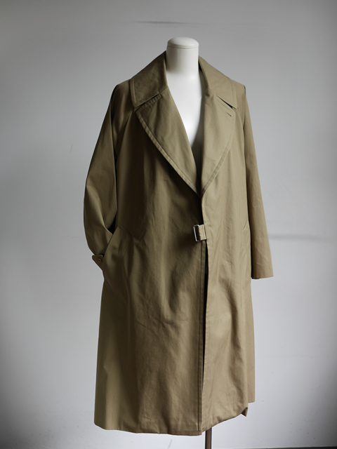 COMOLI コットンギャバ タイロッケンコート | 大阪心斎橋のメンズ洋服