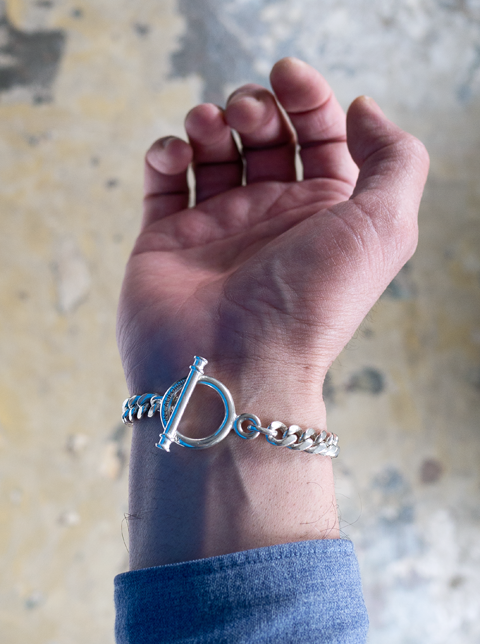 MADE IN CALIFORNIA T-BAR CHAIN BRACELET | 大阪心斎橋のメンズ洋服の