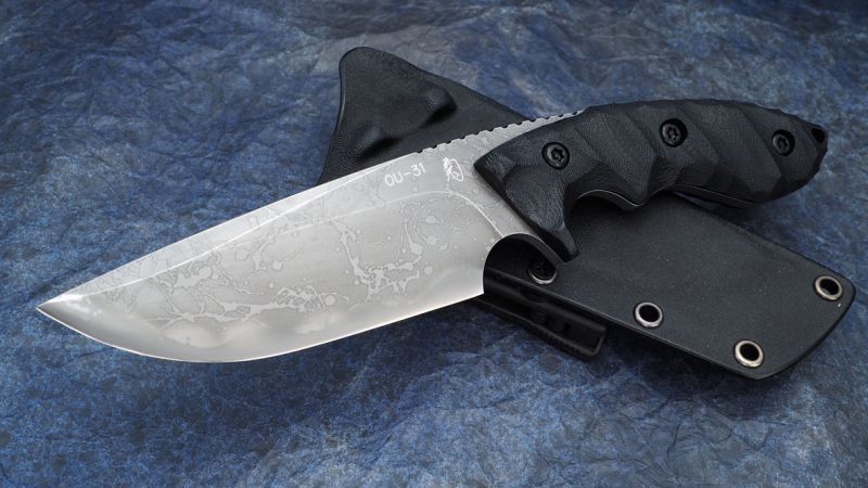 松田菊男 作 ハシナウカムイ（エッチング） - 山下刃物店 WEB SHOP