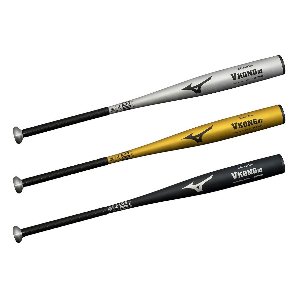 野球 バット ミズノ 一般軟式 】 VKONG 02 細径 ( 最大径Φ64mm ) V