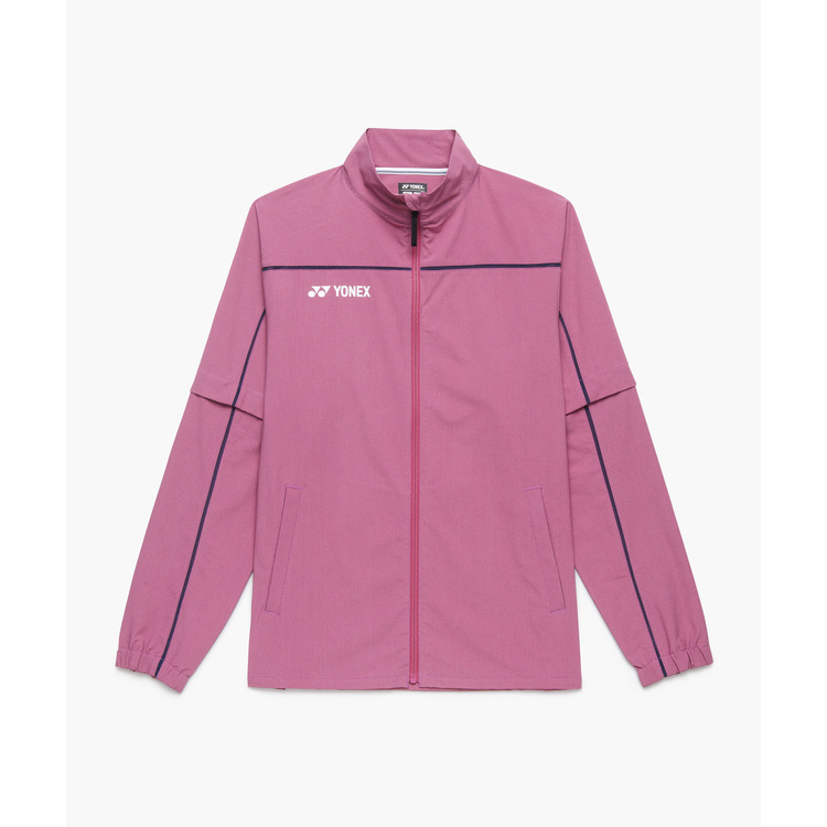 ヨネックス ジップアップジャケット 黒 ベージュ アウター(通常)｜全