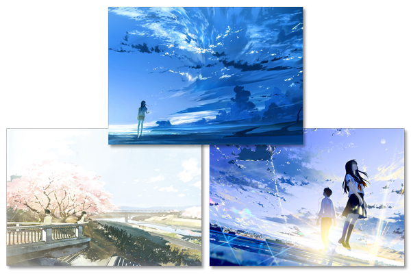 loundraw直筆サイン入り複製原画（A4/A3 サイズ） - goods | loundraw