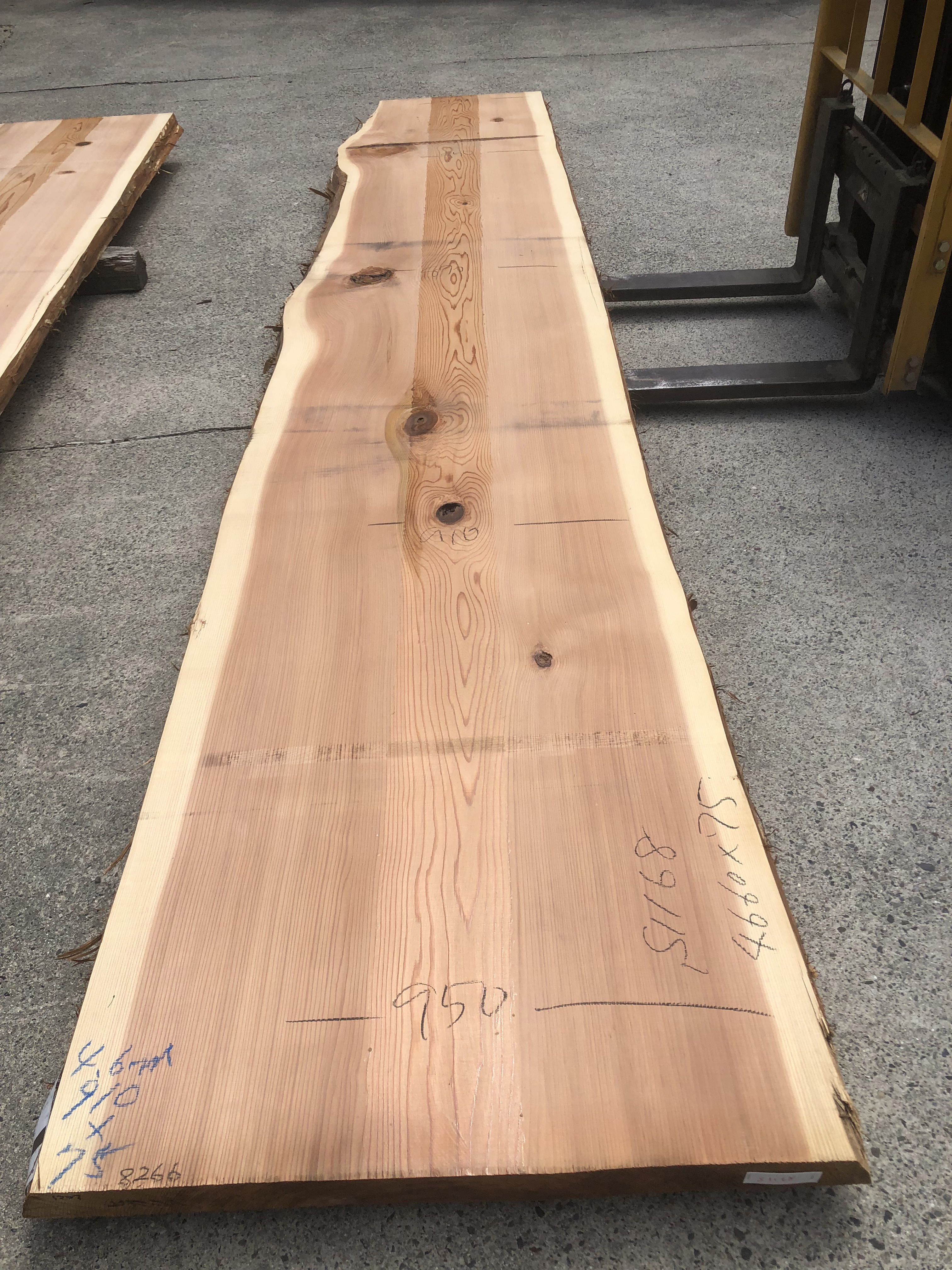 吉野杉一枚板s1168 | 一枚板テーブルと無垢カウンター販売のグリーン