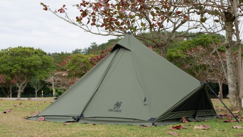 OneTigris CONIFER レビュー｜独特のフォルムをしたソロキャンプ用