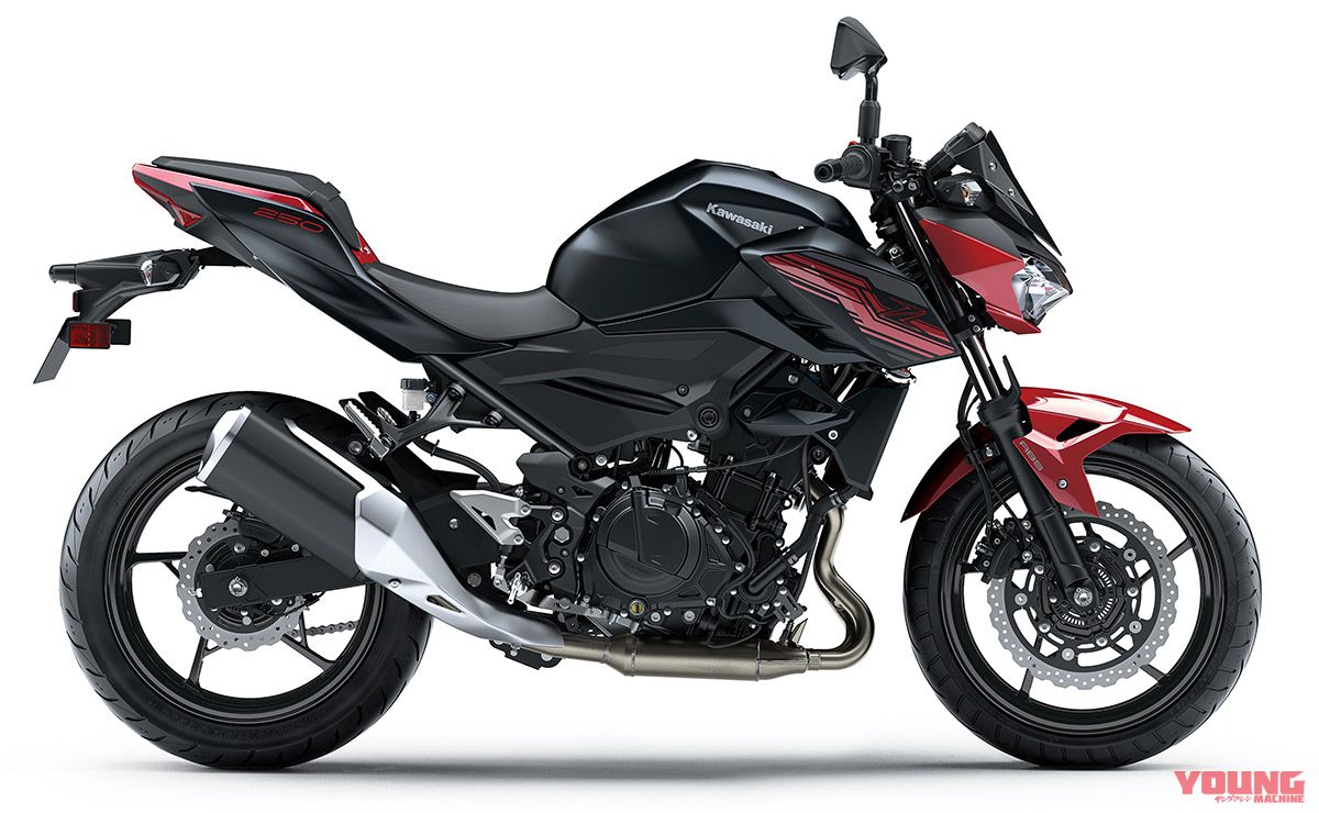 ニンジャ400のネイキッド版・Z400／Z250が新登場〈2/15発売〉│WEB
