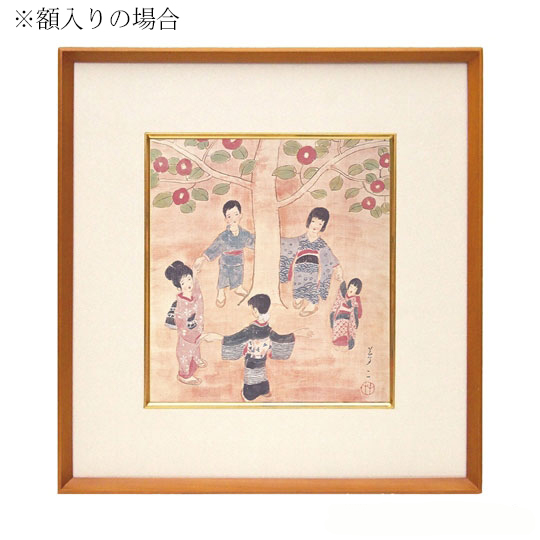 色紙「童子」 | 夢二郷土美術館オンラインショップ