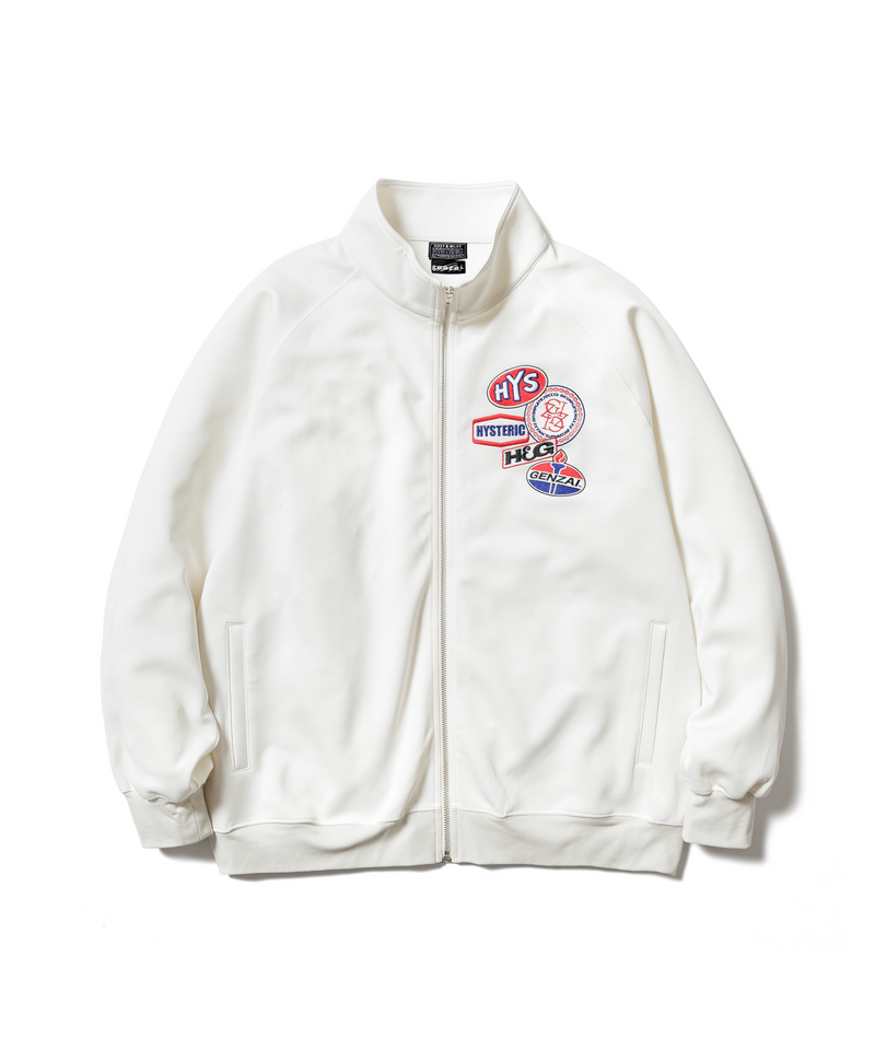 HYSTERIC GLAMOUR genzai COLLAGE TRACK JAKET – YZ