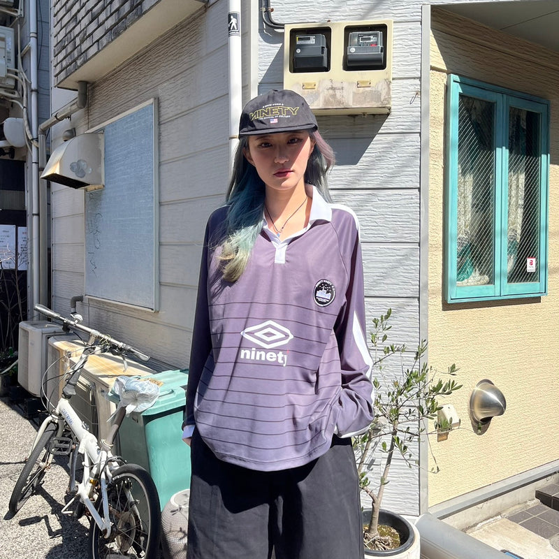 9090 × umbro Stripe L/S Game Shirt – YZ