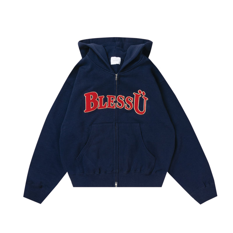 BU OG LOGO ZIP UP HOODIE – YZ