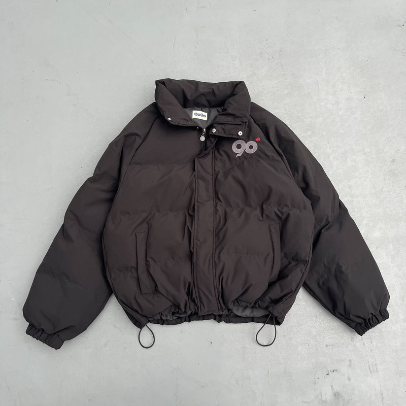 9090 90 Logo Rich Puffer Jacket ダウンジャケット