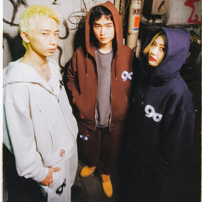 9090 Logo Zip Hoodie – YZ