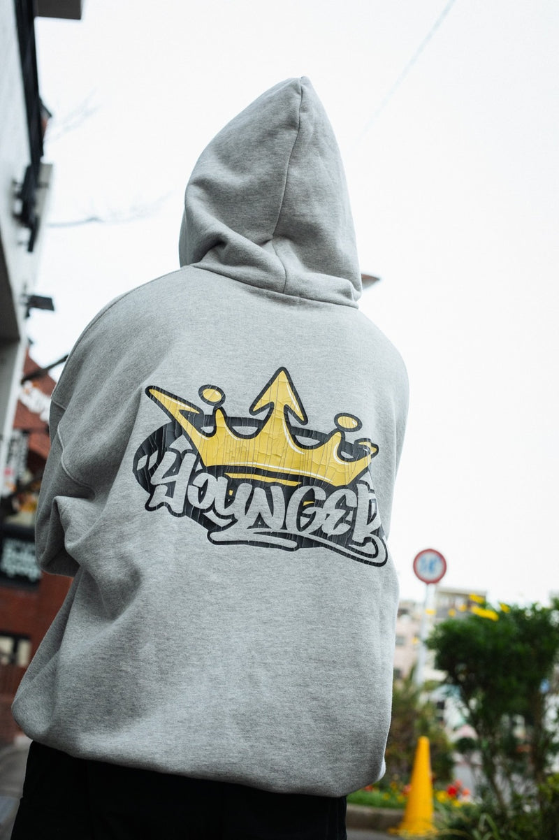 9090×younger song King Logo Hoodie – YZ