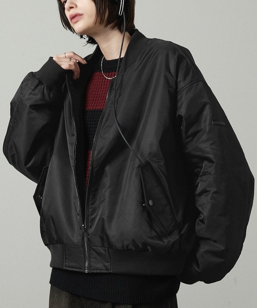 ma1 ma-1 「Alfred Alex」リバーシブルボンバースカジャンMA-1 メンズ