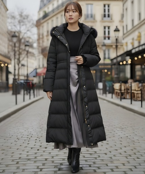 AND COUTURE（アンドクチュール） ダウンコート ダウンジャケット FOX