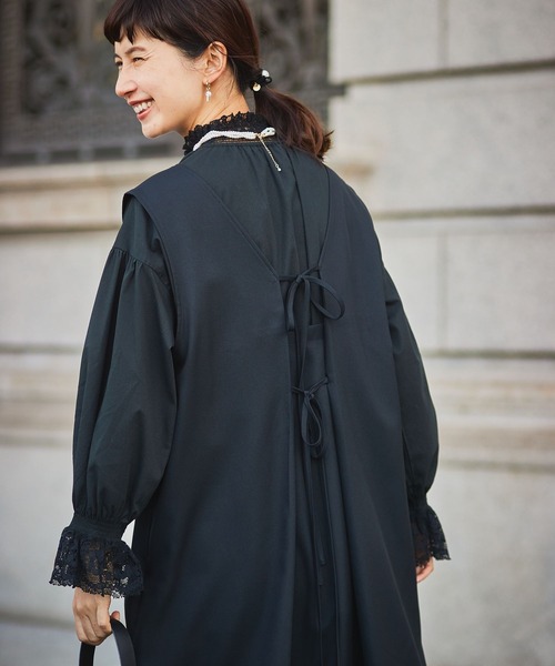 studio CLIP（スタディオクリップ） ジャンパースカート 2WAYリボン