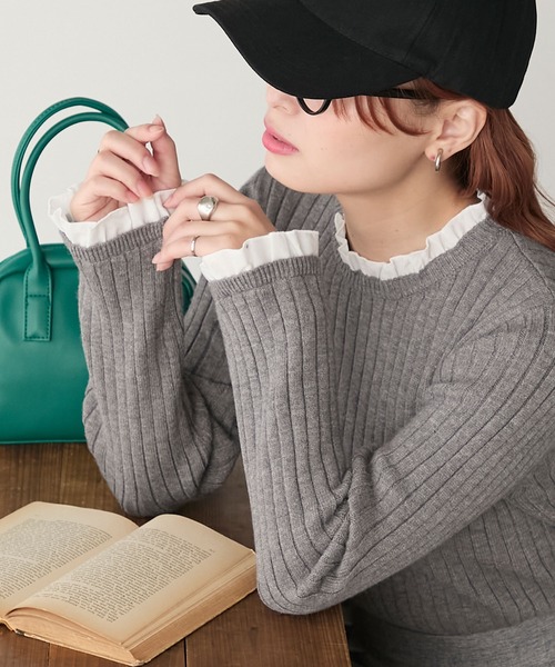 BONLECILL（ボンルシール） ニット セーター 「至福のカヌレニット