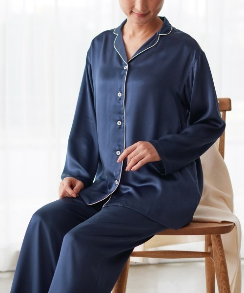 Kaimin navi パジャマ ルームウェア kaimin navi/快眠ナビ シルク100