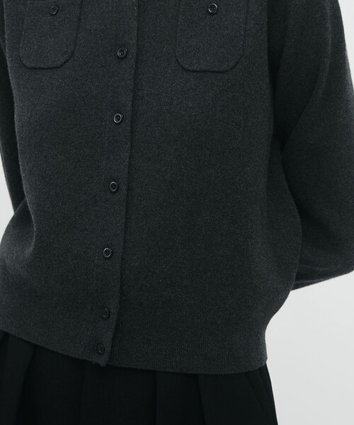 CABaN（キャバン） カーディガン コットンカシミヤ クルーネック