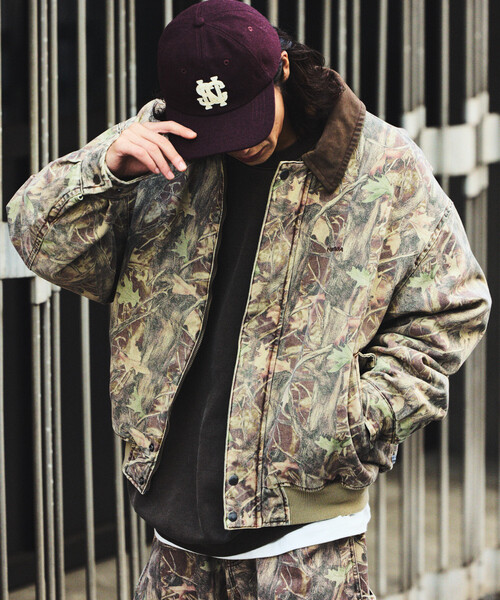 NAUTICA（ノーティカ） ブルゾン アウター カモ柄ボンバージャケット