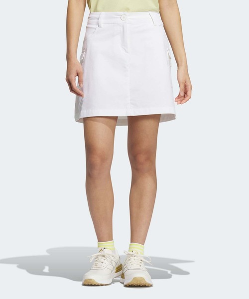 adidas（アディダス） スカート BOSロゴパンチングフレアスカート