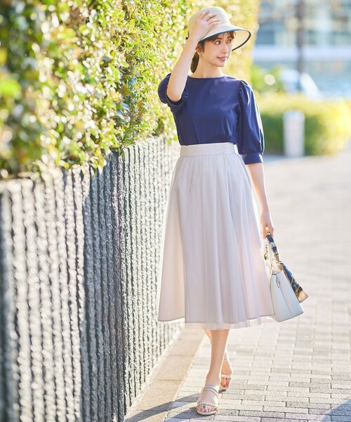 ANY SIS（エニィスィス） スカート 「2WAY」ライトチュール