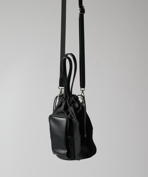 Lui's（ルイス） ショルダーバッグ シンセティックレザーナイロン