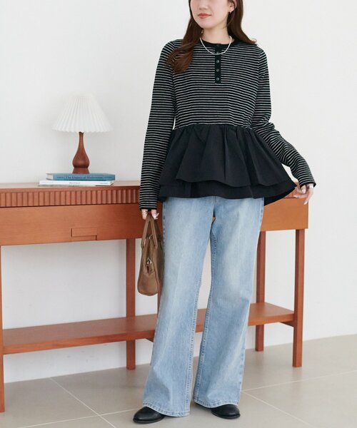 Discoat（ディスコート） ニット セーター 「新色追加!/腰回りカバー