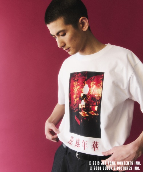 ADAM ET ROPE'（アダムエロペ） tシャツ 「花様年華 25周年