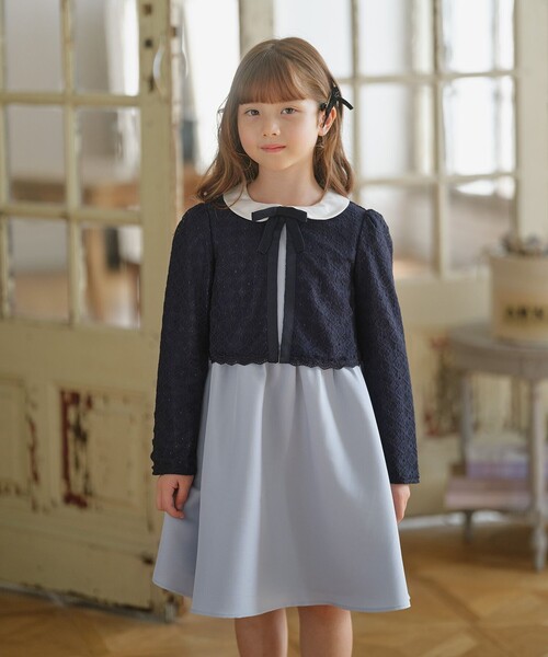 組曲（KUMIKYOKU） セットアップ 「110-140cm」レーシージャケット