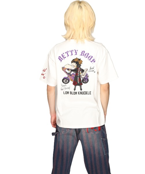 BETTY BOOP（ベティ ブープ） tシャツ LOWBLOW KNUCKLE / ローブロー