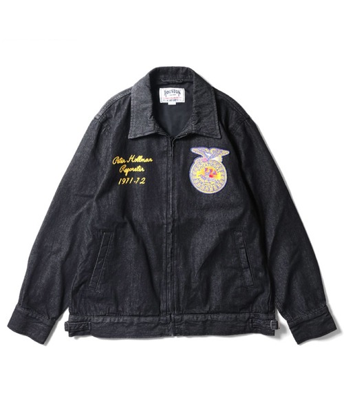 HOUSTON（ヒューストン） デニムジャケット gジャン DENIM FFA JACKET