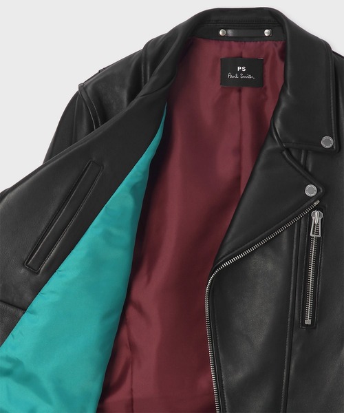 PS Paul Smith コート ジャケット シープスキン ダブルライダース