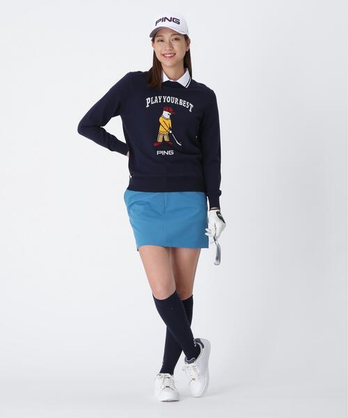 PING（ピン） ニット セーター 「PING APPAREL」Mr.PINGジャカード