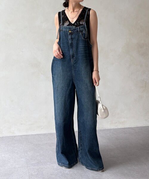 DouDou（ドゥドゥ） オールインワン 「WEB限定」 デニムオールインワン