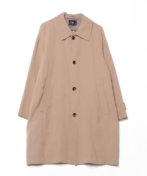 HARE（ハレ） ステンカラーコート S ブラウン メンズ : ZOZOTOWN Yahoo