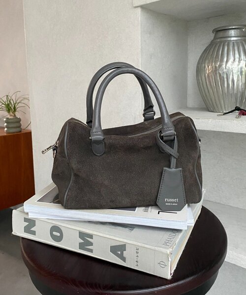 russet（ラシット） ボストンバッグ スエード2WAYミニボストンバッグ