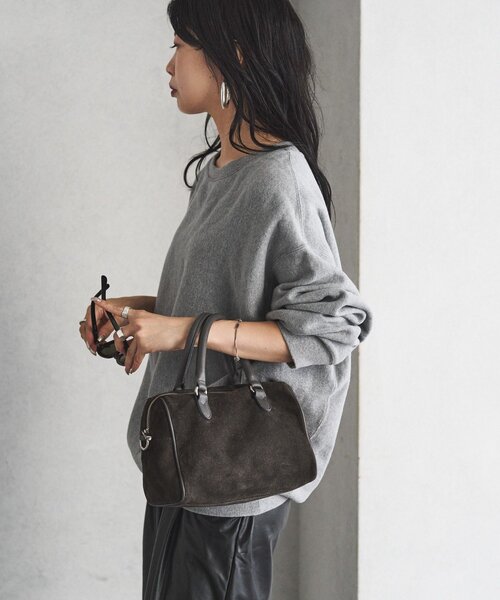 russet（ラシット） ボストンバッグ スエード2WAYミニボストンバッグ