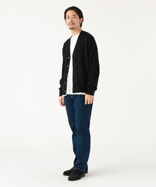 B：MING by BEAMS（ビーミング by ビームス） カーディガン 14ゲージ