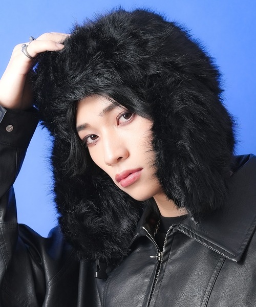 キャップ 帽子 an meets zakka ファーフライトキャップ メンズ