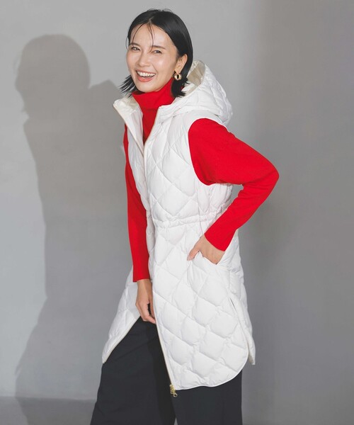 UNFILO（アンフィーロ） ダウンベスト ベスト 「TAION×UNFILO 」フード