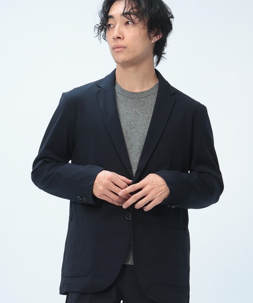 セットアップ スーツ ストレッチ テーラード メンズ : ZOZOTOWN Yahoo