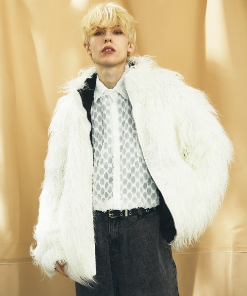 Shoowtime（ショウタイム） ブルゾン アウター ボリュームフェイク