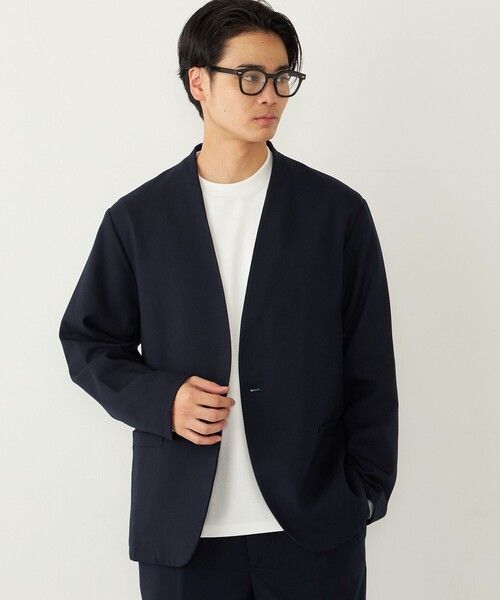 SHIPS Colors（シップスカラーズ） ジャケット ノーカラージャケット