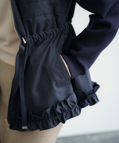 HUIT bouquet（ユイット ブーケ） コート アウター キルティング 中綿