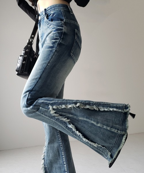 me+em select（ミームセレクト） ジーンズ デニム デニムパンツ