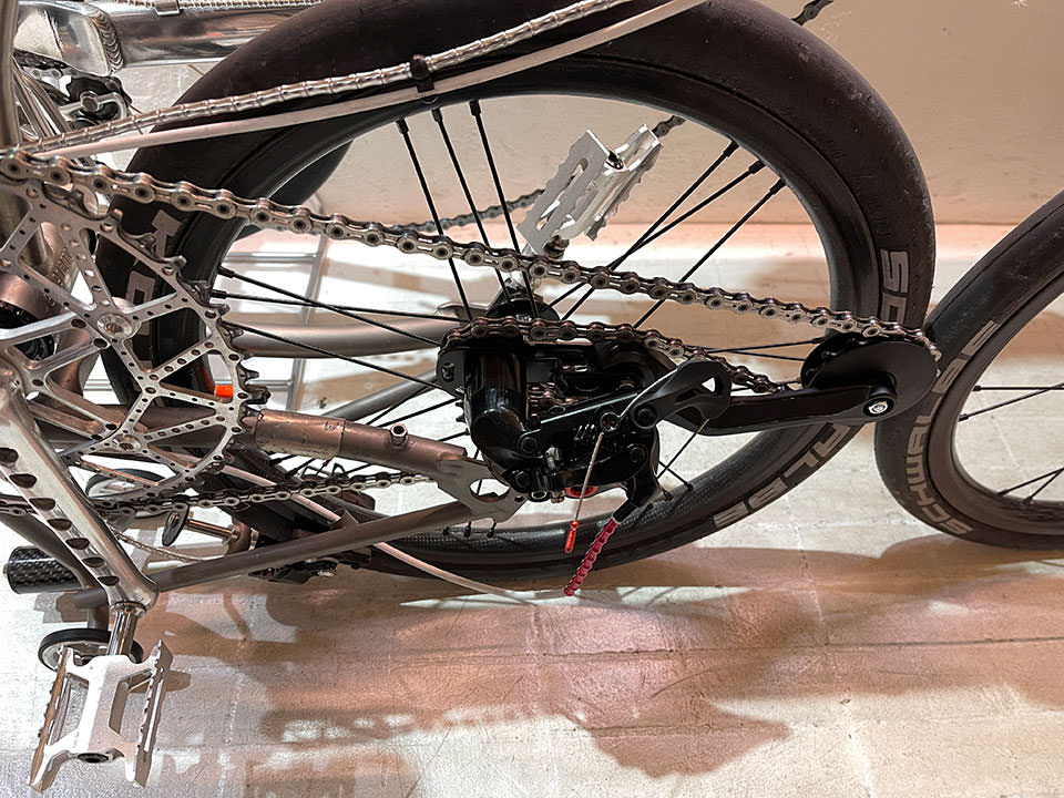 BROMPTON(ブロンプトン)外装7段変速化 - ザグリ珈琲