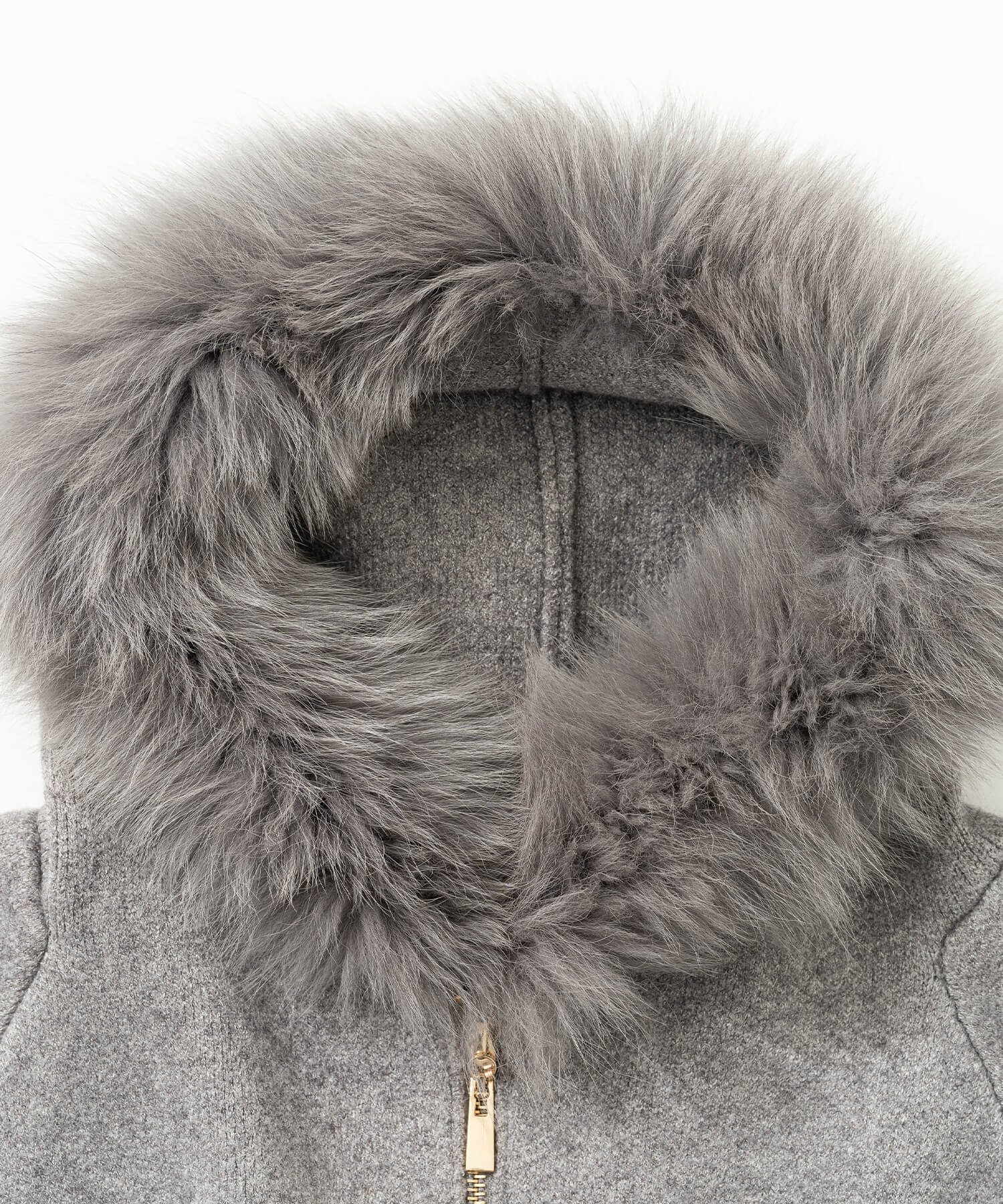 tokidoki】フォックスファー付きエレガンスニットZIPパーカー – ZAKKA