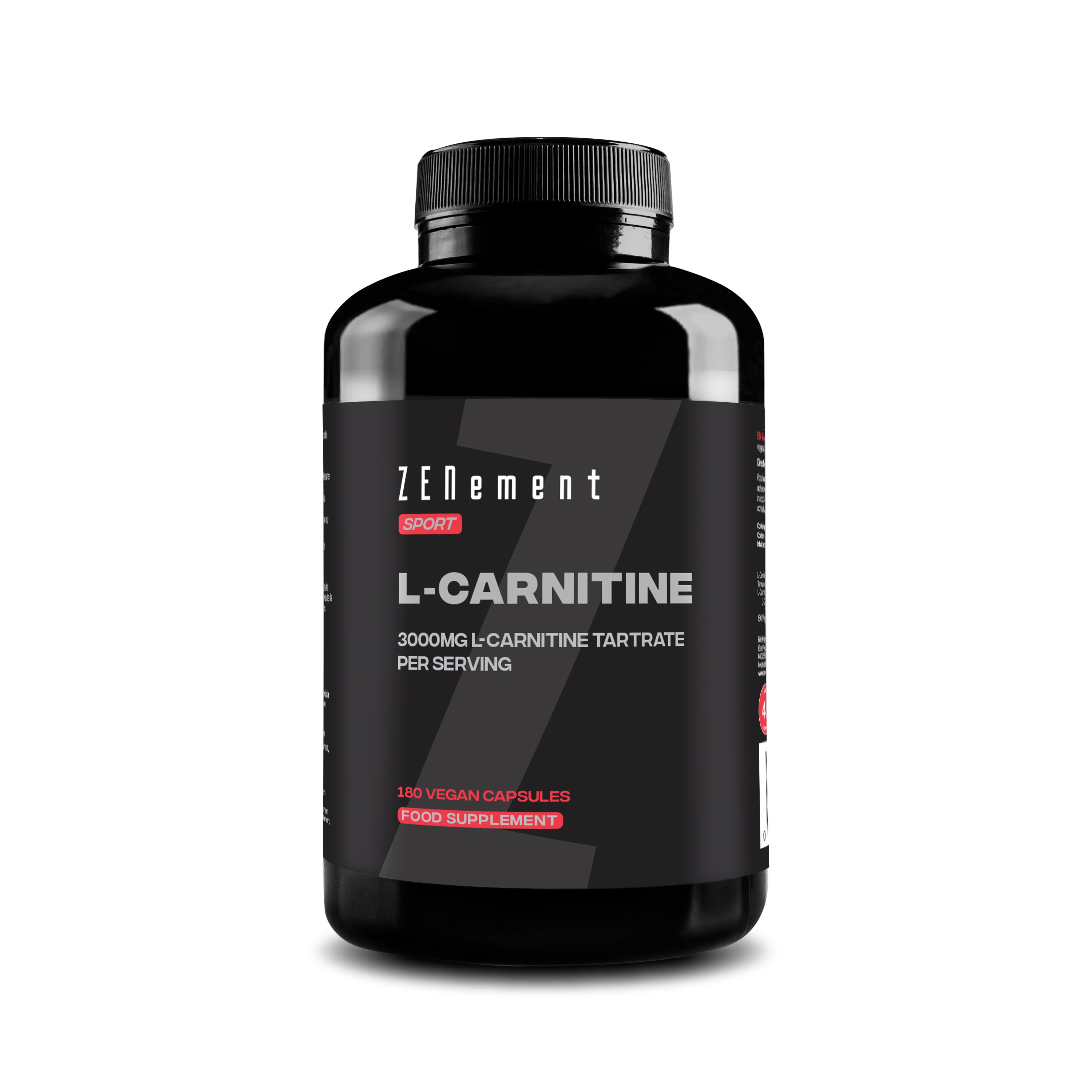 L-Carnitina 3000 mg per dose | Zenement | Integratori Alimentari