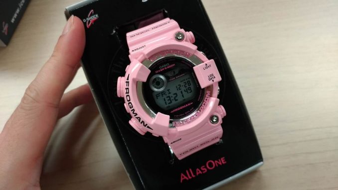 レビュー】CASIO G-SHOCK GF-8250K-4JR 2014年 ピンク色のフロッグマン